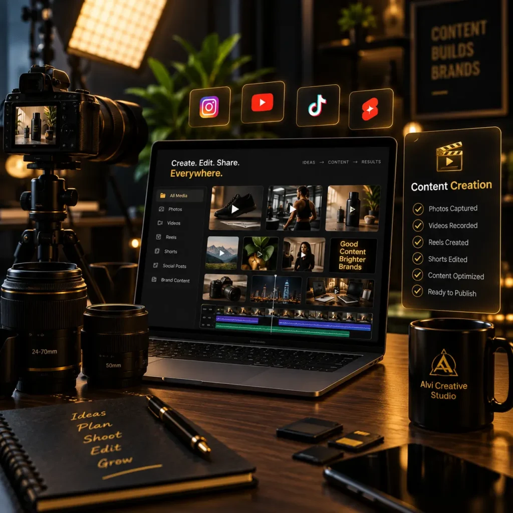 Content Creation Hero Section Image
