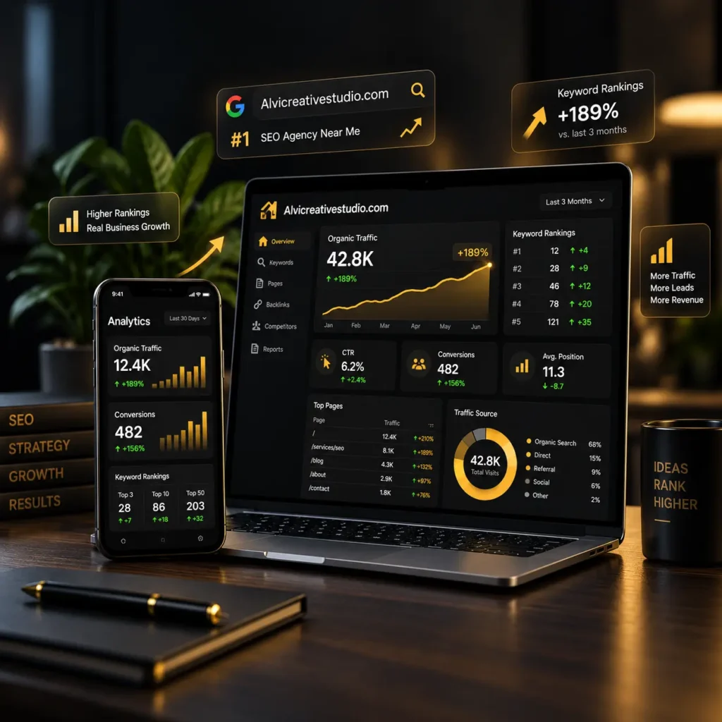 SEO Service Hero Section Image