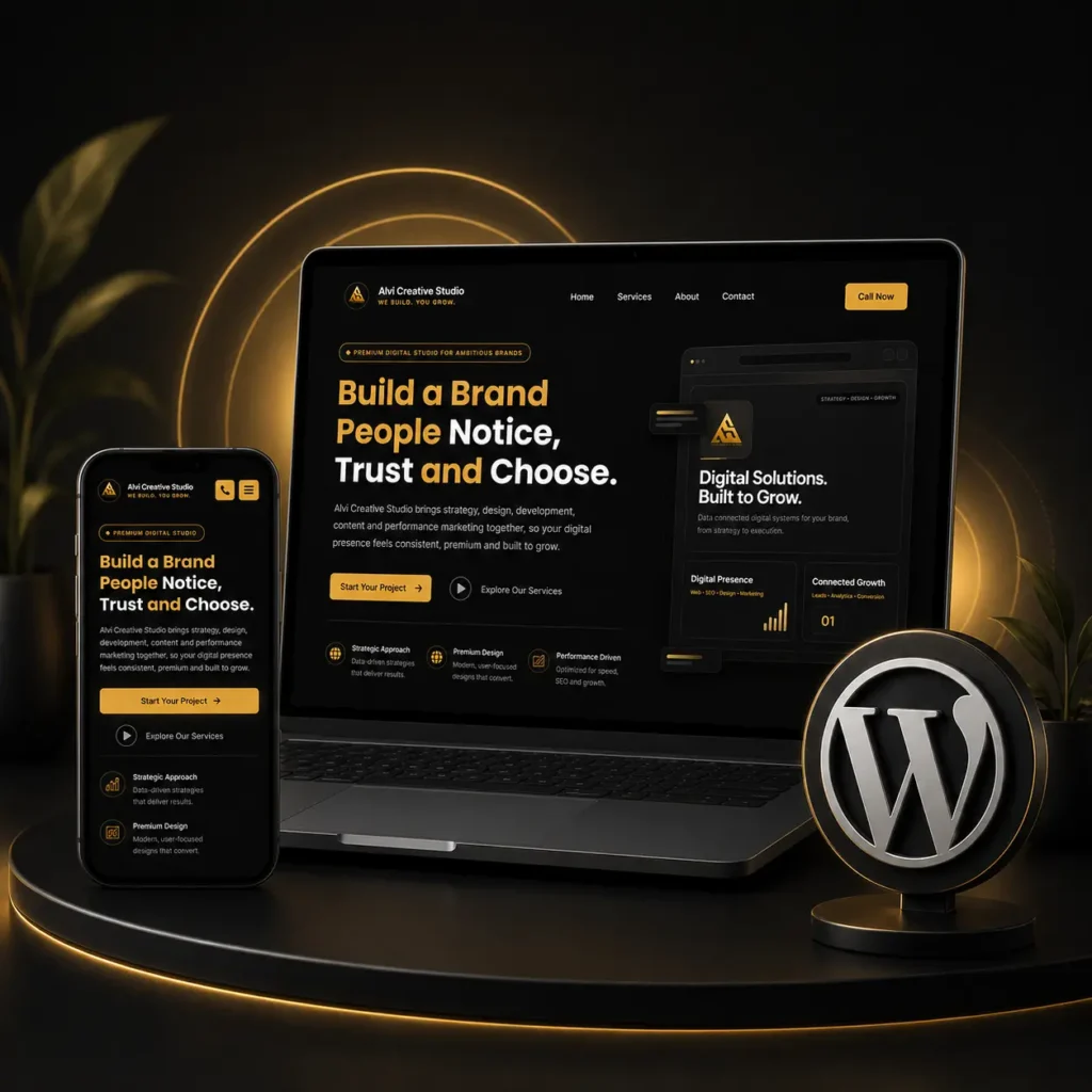 WordPress Development Hero Section Image