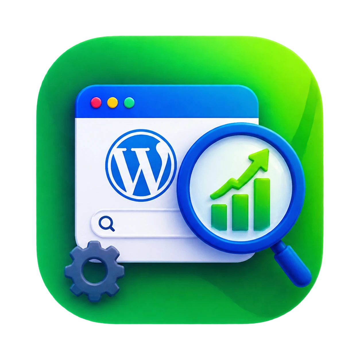 WordPress SEO Optimization Icon